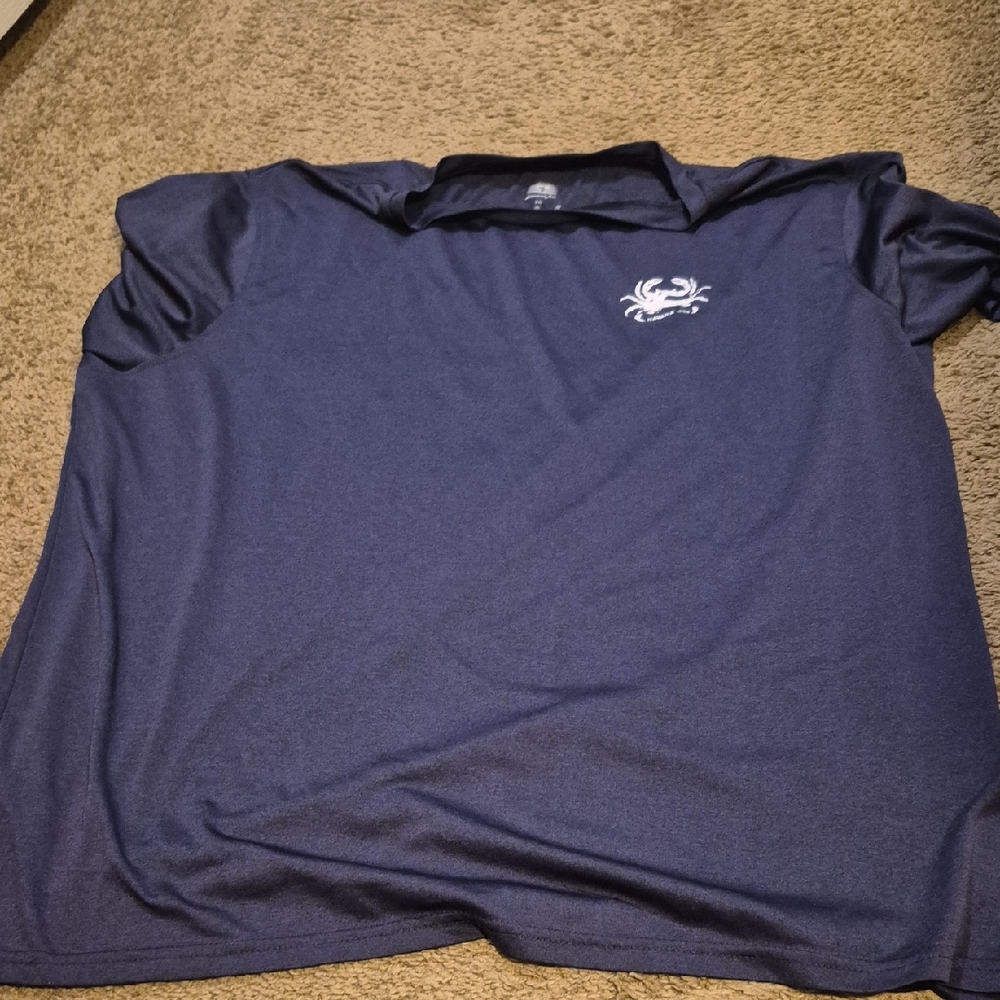 Navy Blue Short Sleeve Tee